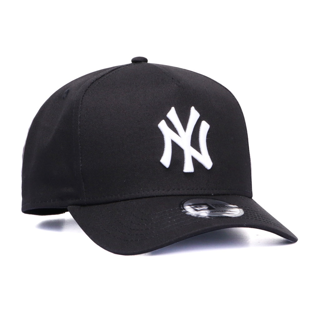 New York Yankees MLB Black 9FORTY K-Frame Snapback Cap