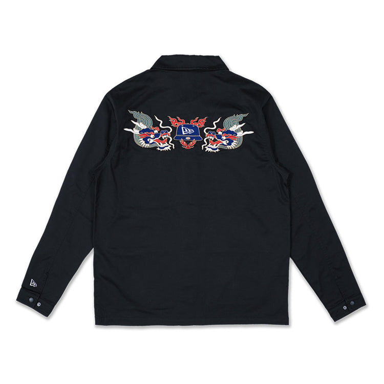 New Era NYC Script Year of the Dragon Black Jacket