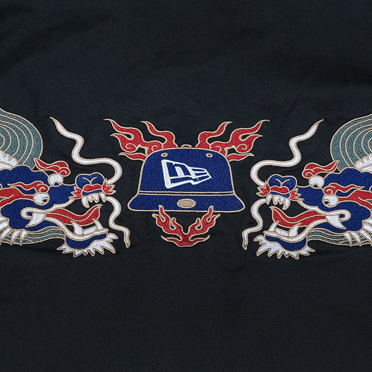 New Era NYC Script Year of the Dragon Black Jacket