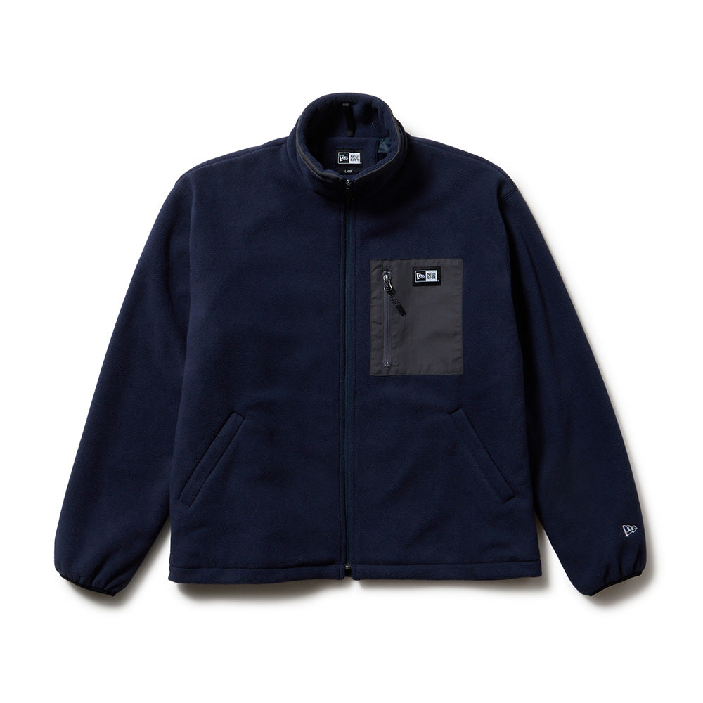 New Era Navy Fleece Jacket
