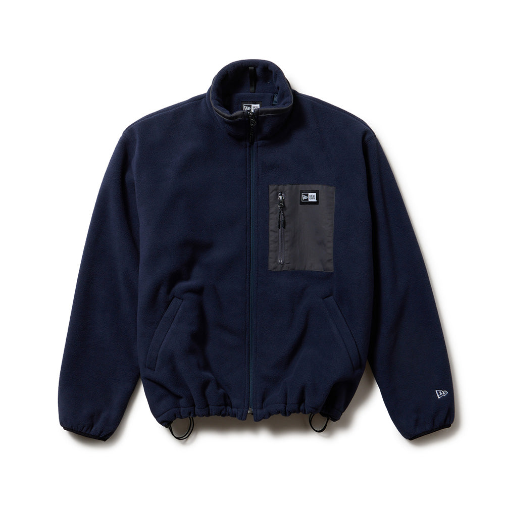 New Era Navy Fleece Jacket