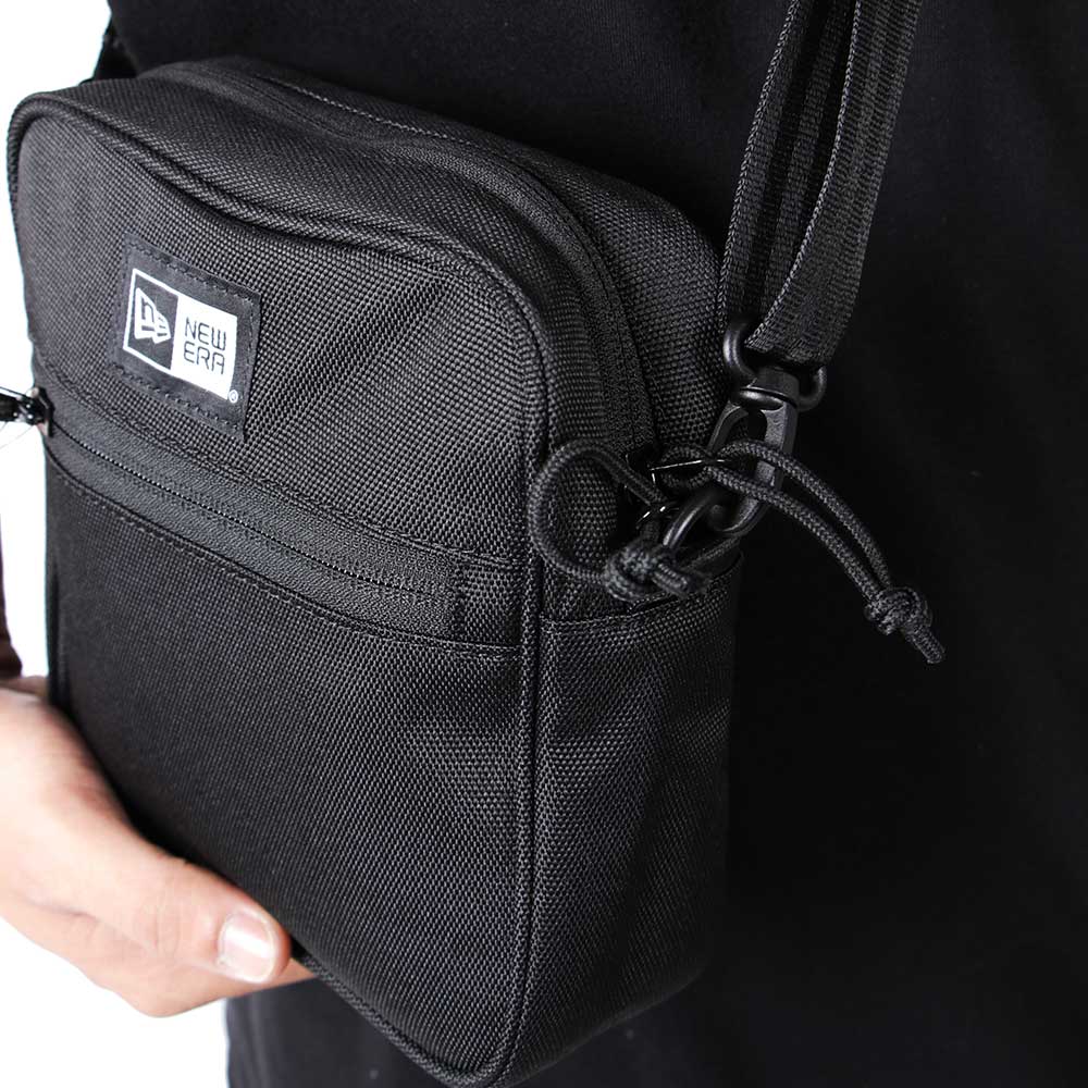 New Era Box Logo Shoulder Pouch Black Bag