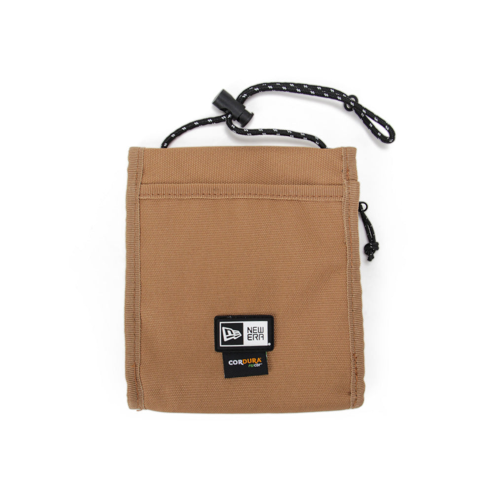 New Era Cordura Camel Suede Pouch Bag