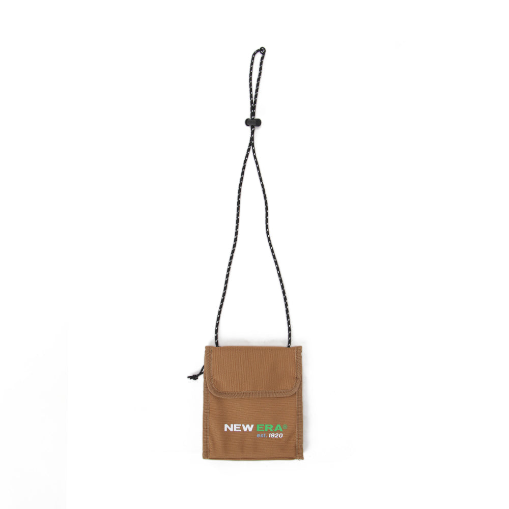 New Era Cordura Camel Suede Pouch Bag
