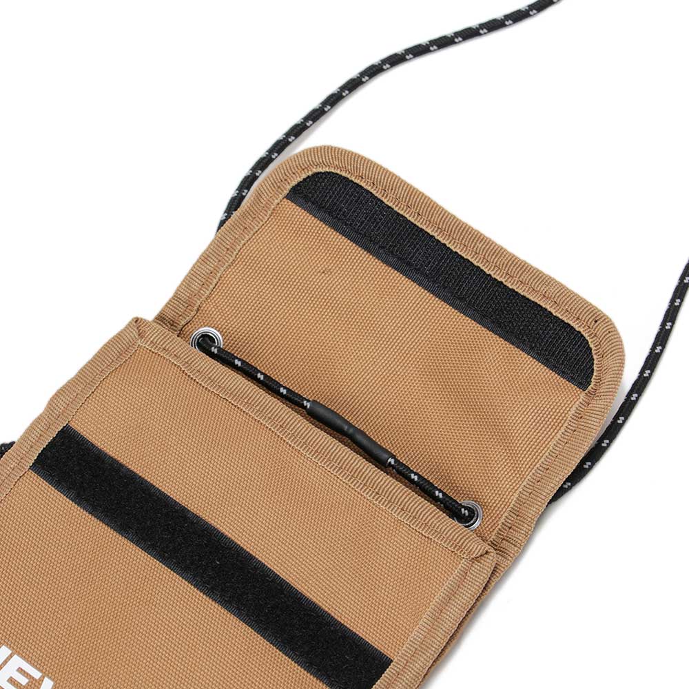 New Era Cordura Camel Suede Pouch Bag