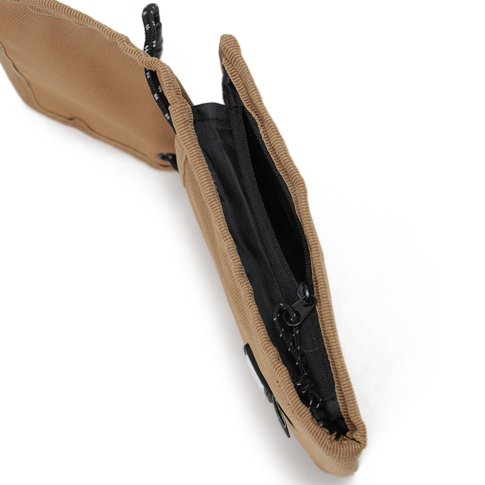 New Era Cordura Camel Suede Pouch Bag