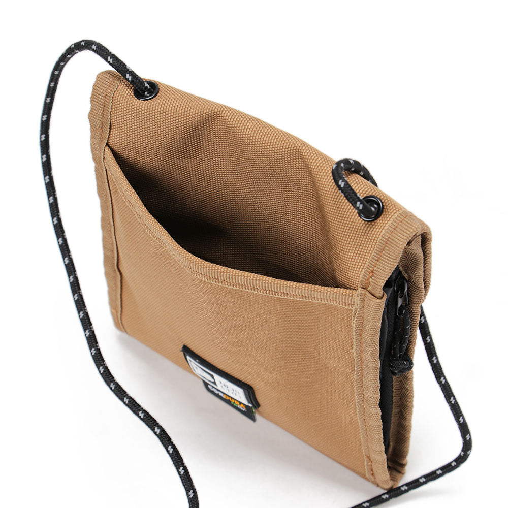 New Era Cordura Camel Suede Pouch Bag
