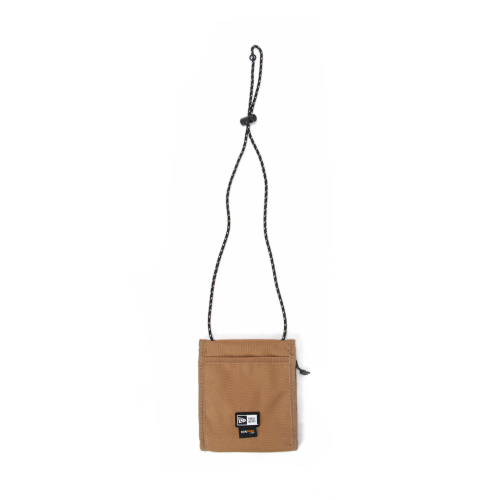 New Era Cordura Camel Suede Pouch Bag