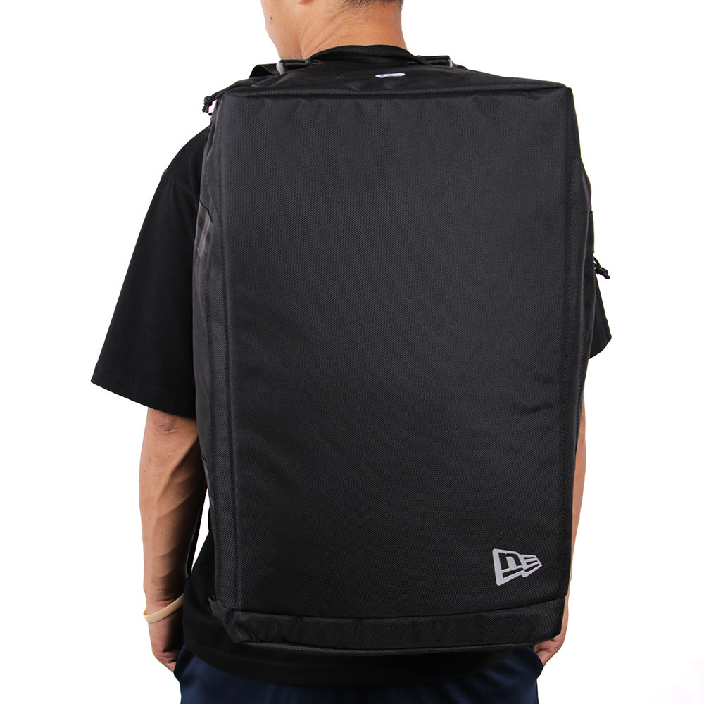 New Era Box Logo Black Two Way Club Duffle Backpack Bag