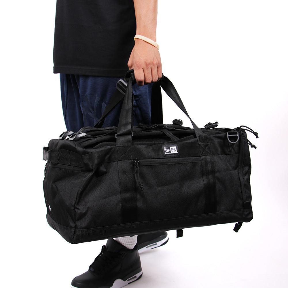 New Era Box Logo Black Two Way Club Duffle Backpack Bag