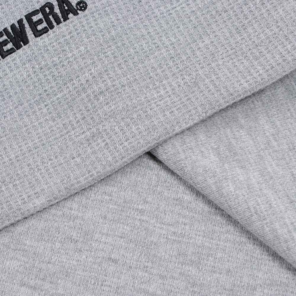 New Era Waffle Heather Grey Long Sleeve T-Shirt