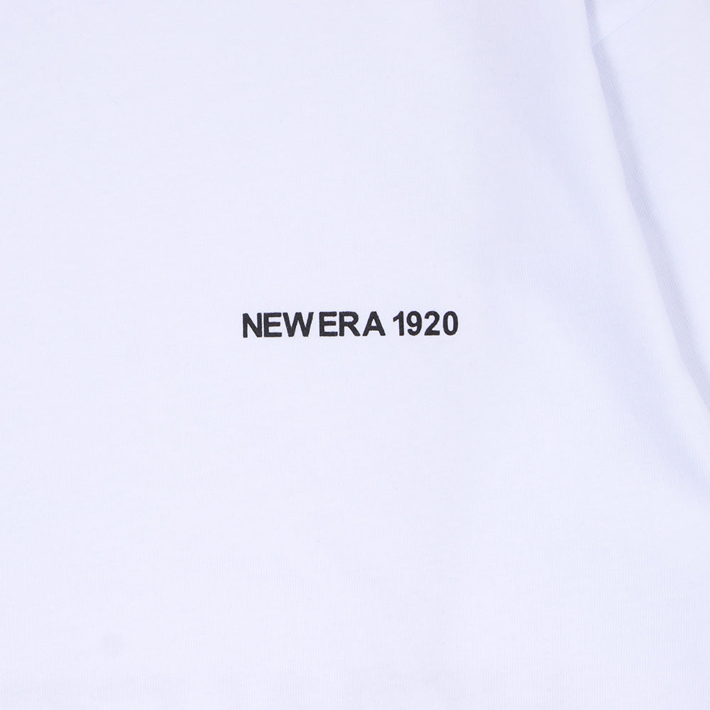 New Era 1920 White Oversized Long Sleeve T-Shirt