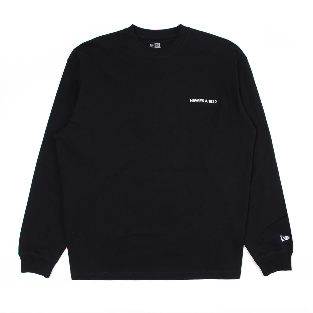 New Era 1920 Black Oversized Long Sleeve T-Shirt