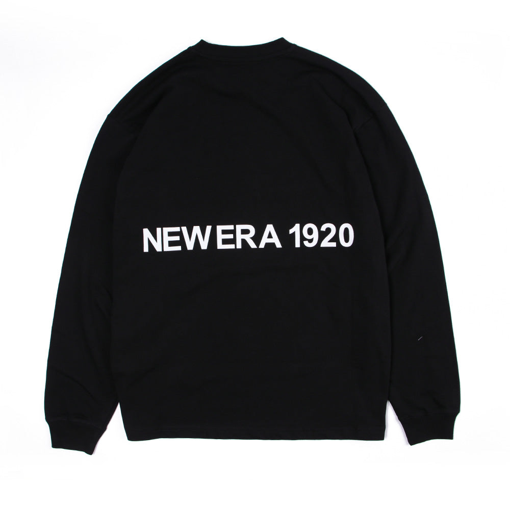 New Era 1920 Black Oversized Long Sleeve T-Shirt