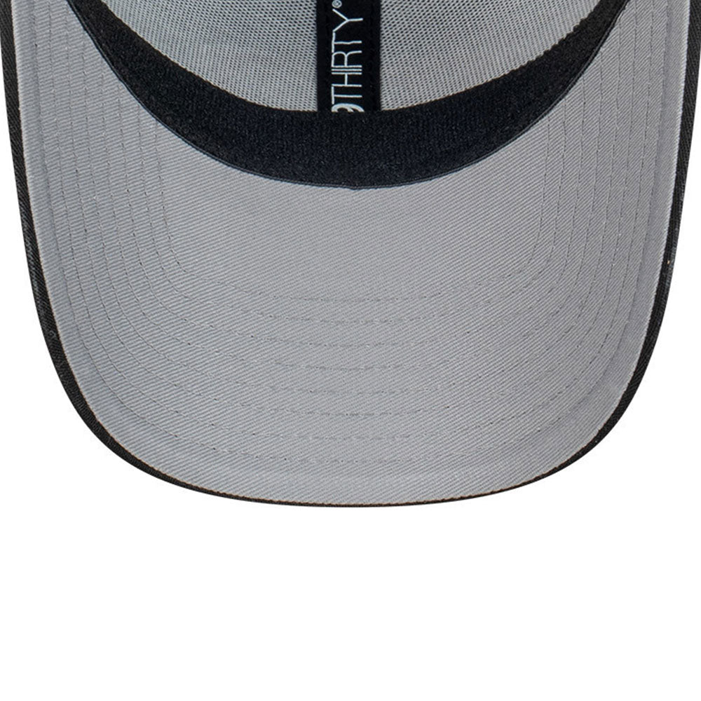 New Era Capsule Logo Black 39THIRTY Stretch Adjustable Cap