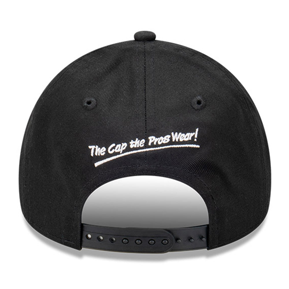 New Era Capsule Logo Black 9FORTY A-Frame Snapback Cap