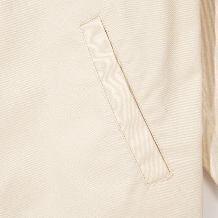 New York Yankees MLB Coach Jacket Pearled Ivory