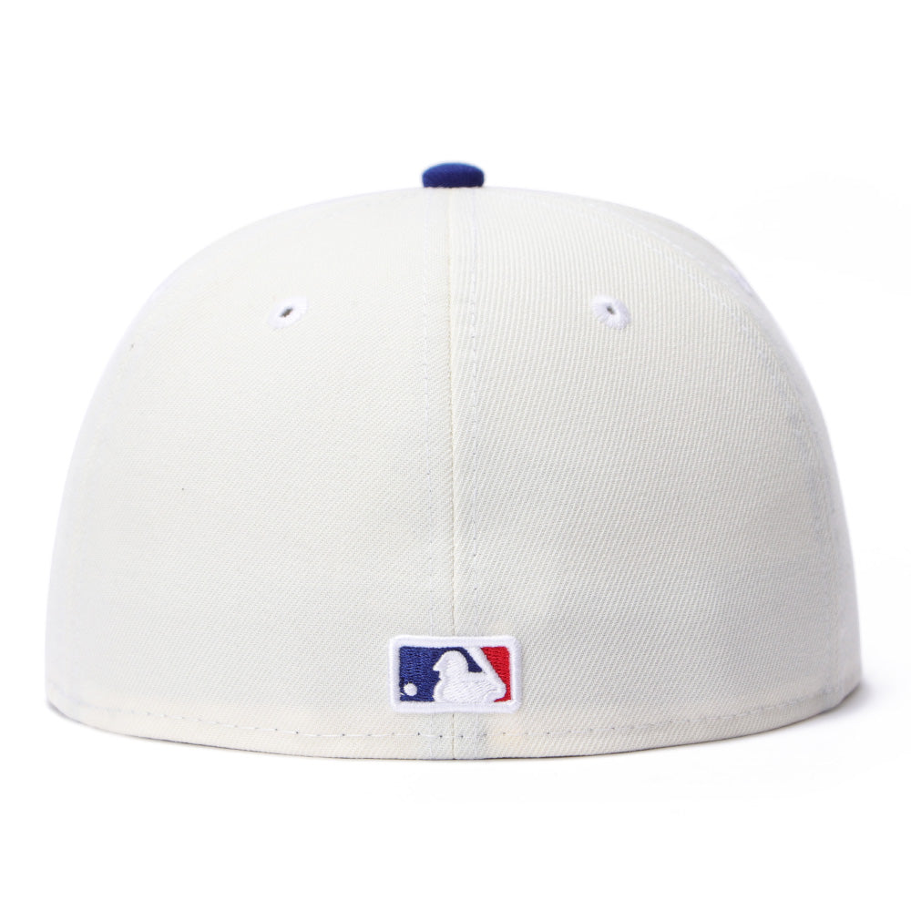 New Era Los Angeles Dodgers Upside Down Dark Royal 59FIFTY Fitted Cap