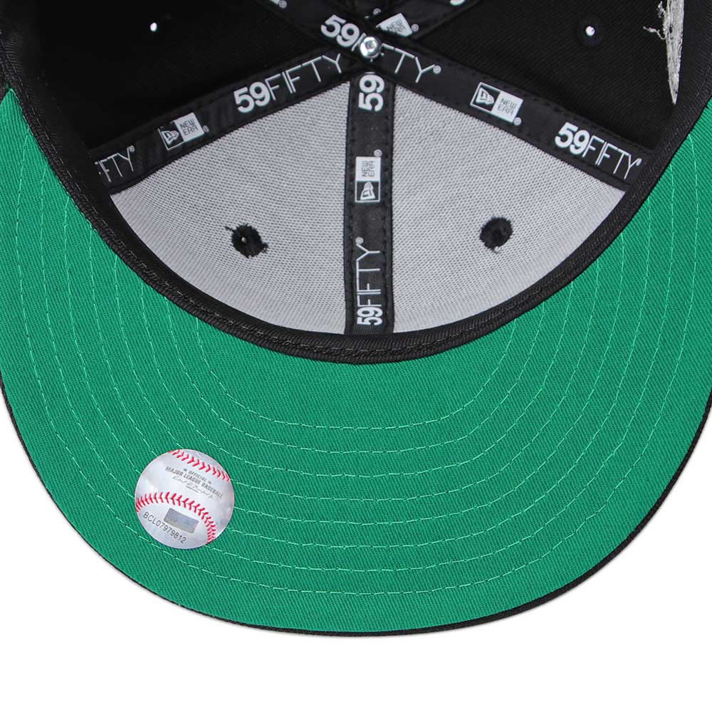 New Era Los Angeles Dodgers Upside Down Black 59FIFTY Fitted Cap