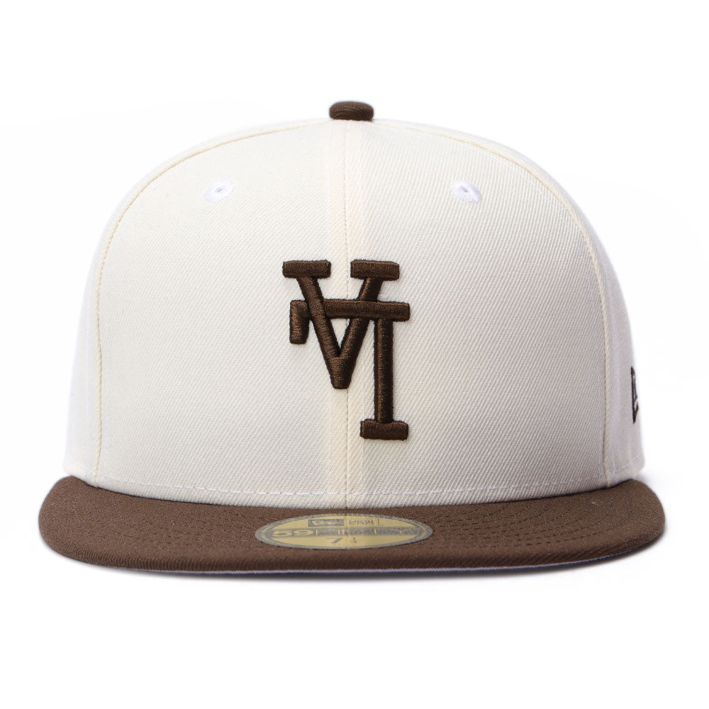 New Era Los Angeles Dodgers Upside Down Walnut 59FIFTY Fitted Cap