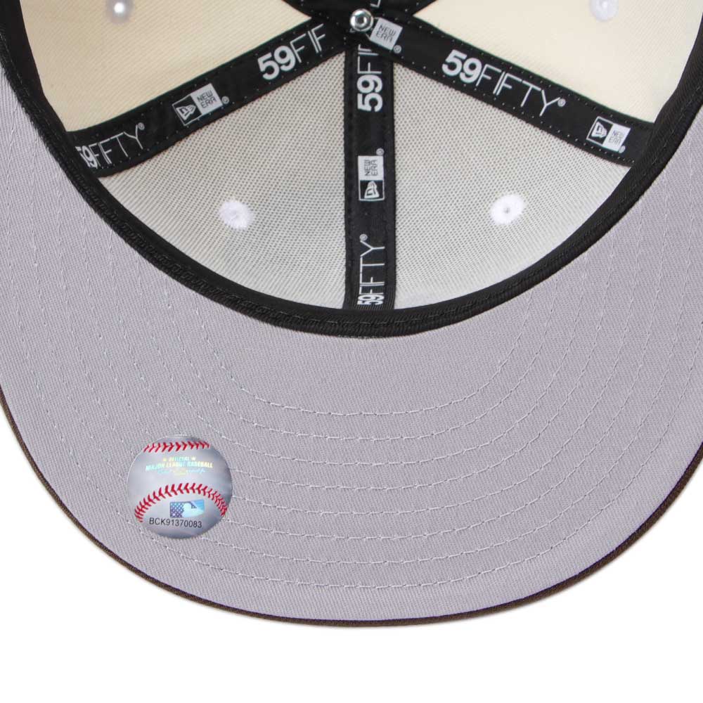 New Era Los Angeles Dodgers Upside Down Walnut 59FIFTY Fitted Cap