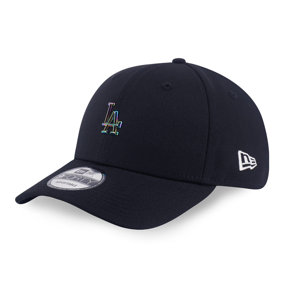 New Era Los Angeles Dodgers Metal Badge FW25 Black 9FORTY Adjustable Cap