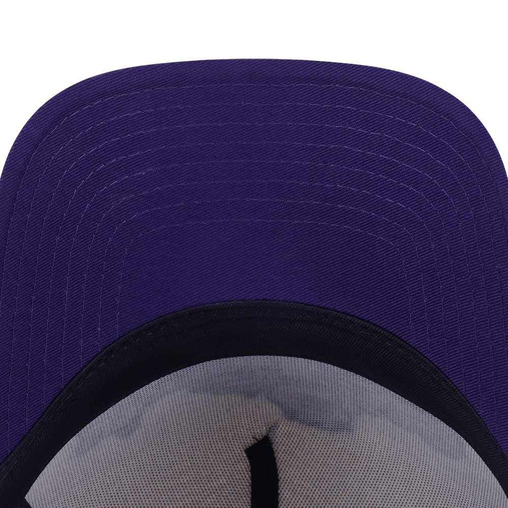 New Era x BT21 The Journey Logo White Black 9FORTY A-Frame Trucker Cap