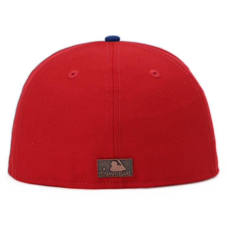 Montreal Expos MLB Cooperstown Fear of God The Classic Collection 2023 Blue Ivory Red 59FIFTY Fitted Cap