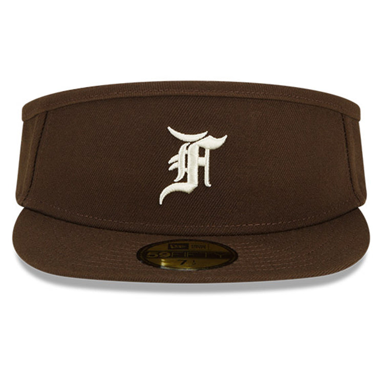 Detroit Tigers MLB Fear of God Essentials Brown 59FIFTY Fitted Visor