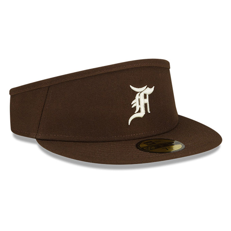 Detroit Tigers MLB Fear of God Essentials Brown 59FIFTY Fitted Visor