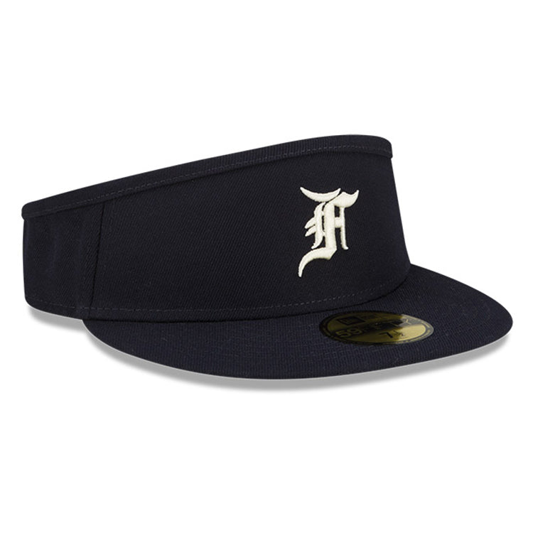 Detroit Tigers MLB Fear of God Essentials Navy 59FIFTY Fitted Visor