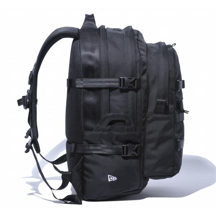 New Era Wordmark White Black Carrier Backpack Bag