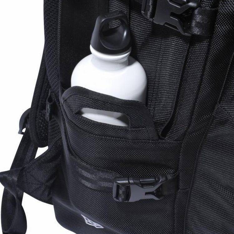 New Era Wordmark White Black Carrier Backpack Bag