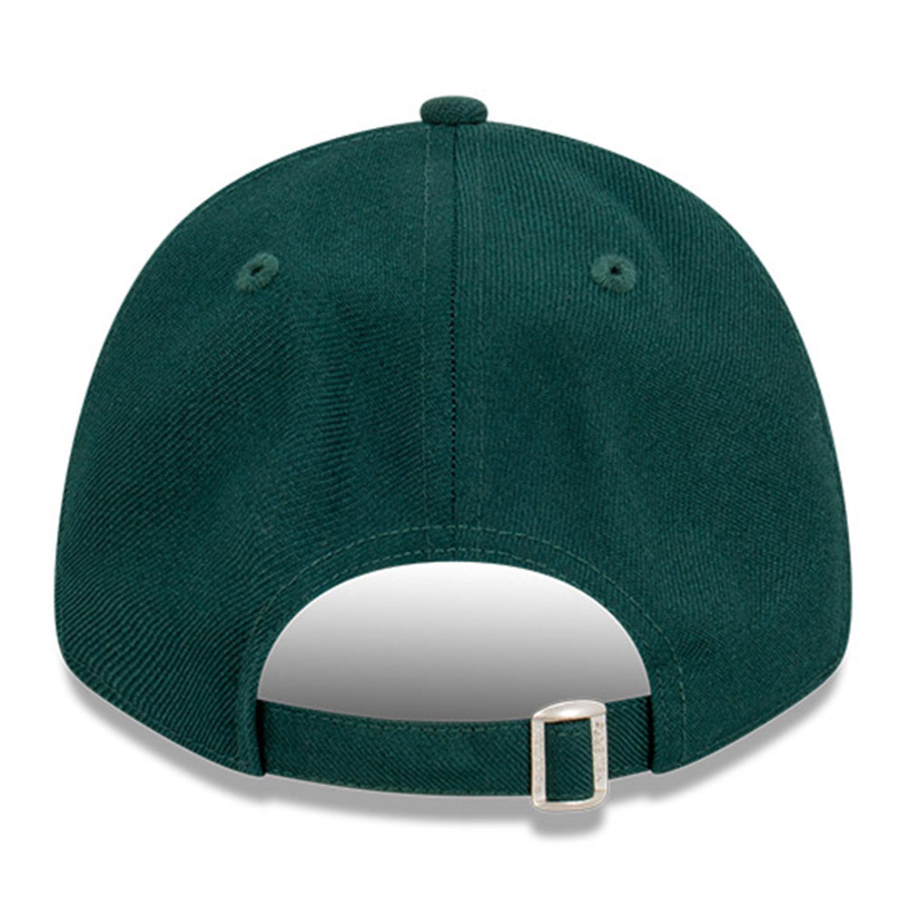 New Era Oakland Athletics Premium Felt Dark Green 9FORTY Adjustable Cap