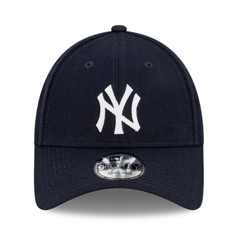 New Era New York Yankees Premium Felt Navy 9FORTY Adjustable Cap