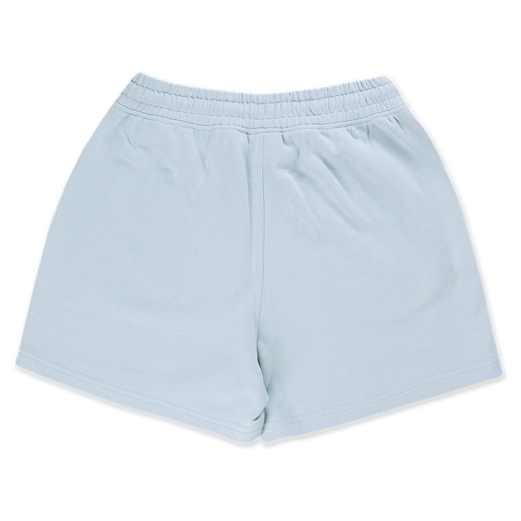 New Era Soft Nature Plants Soft Blue Women Knit Shorts