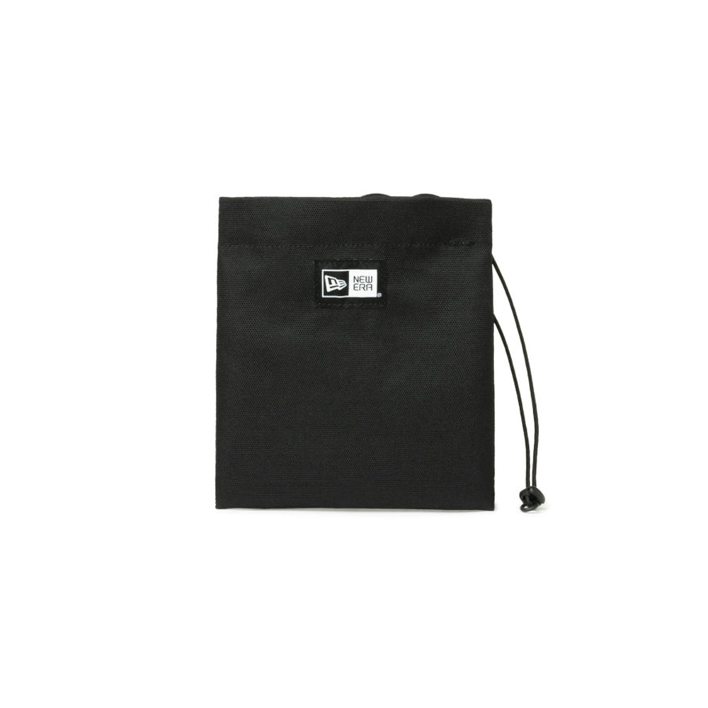 New Era Box Logo Flat Neck Black Pouch
