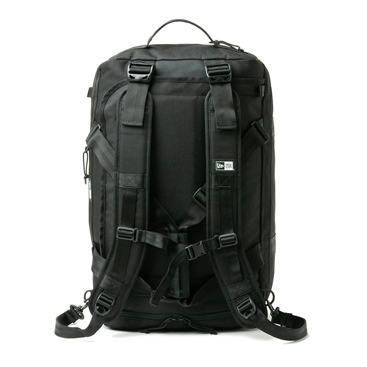New Era Wordmark Black White Club Duffle Bag