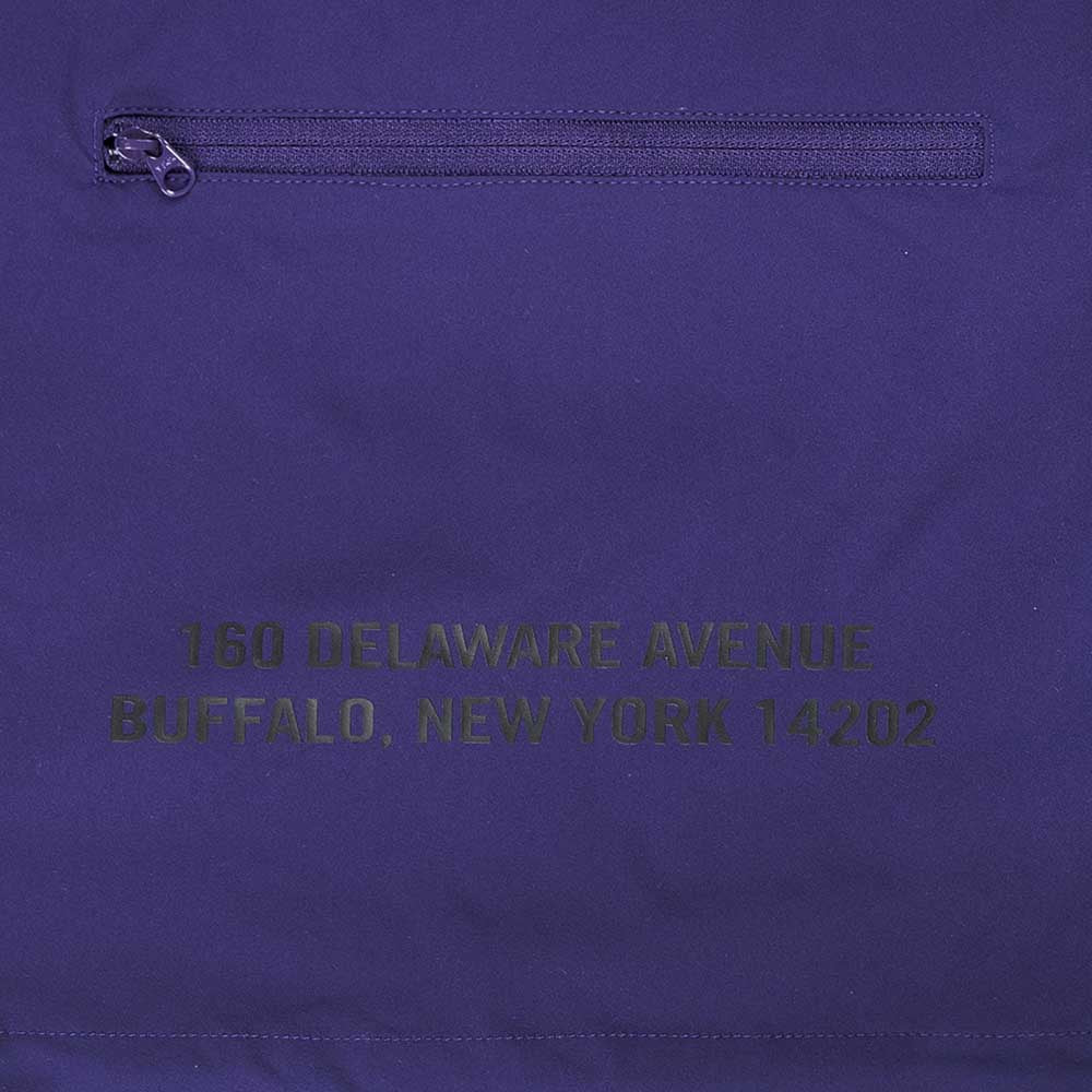 New Era Wordmark Outdoor Purple Windbreaker