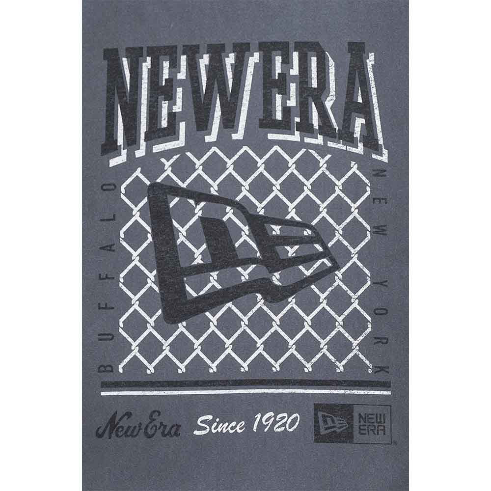 New Era Old School Sport AP Graphite Oversized Short Sleeve T-Shirt
