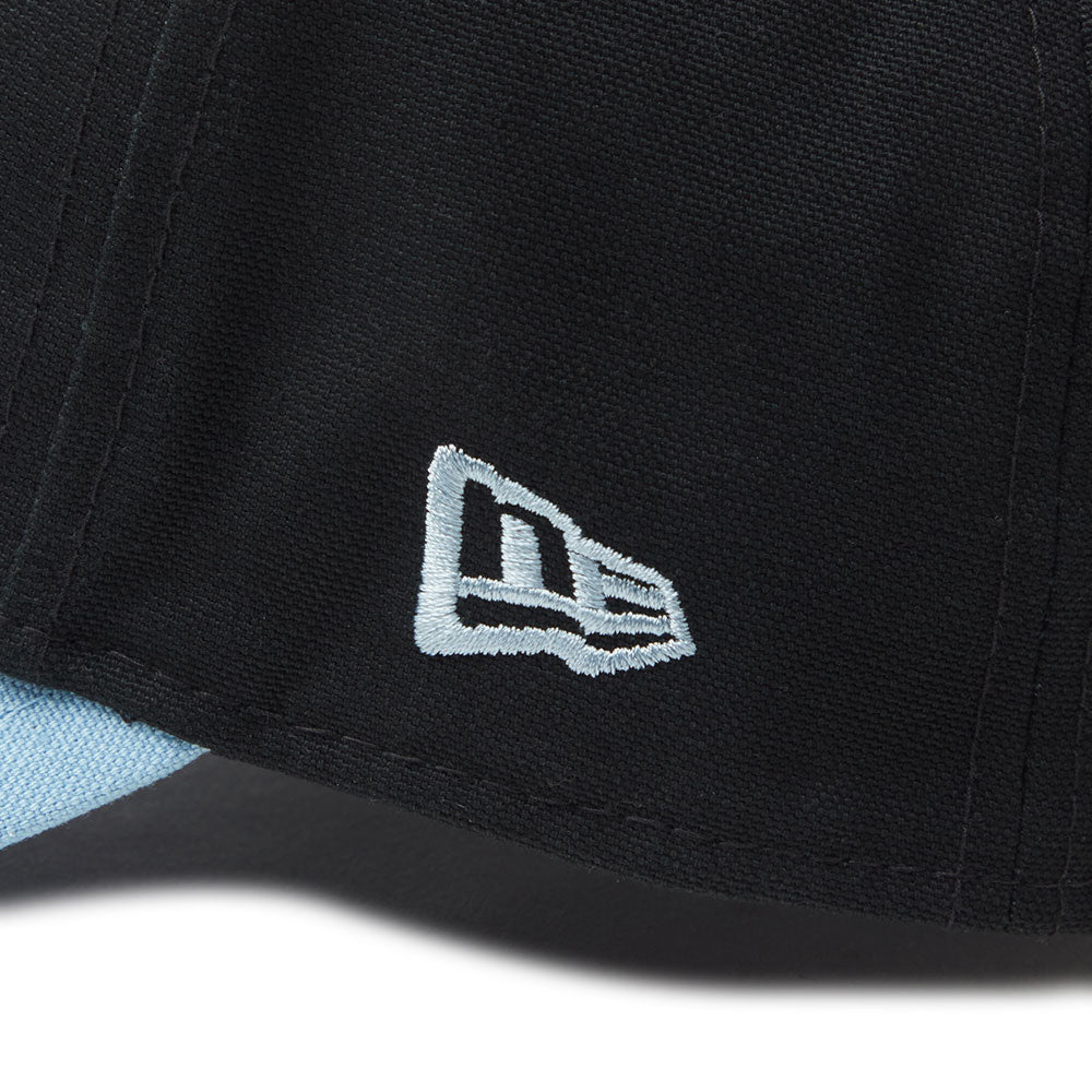 New Era Golf Wordmark Duck Canvas Black 9FORTY A-Frame Snapback Cap