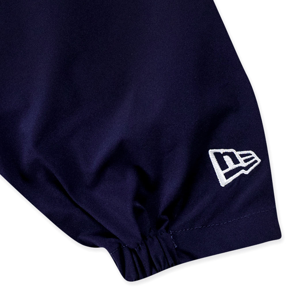 New York Yankees MLB Timeless Minimal Purple Windbreaker Hoodie