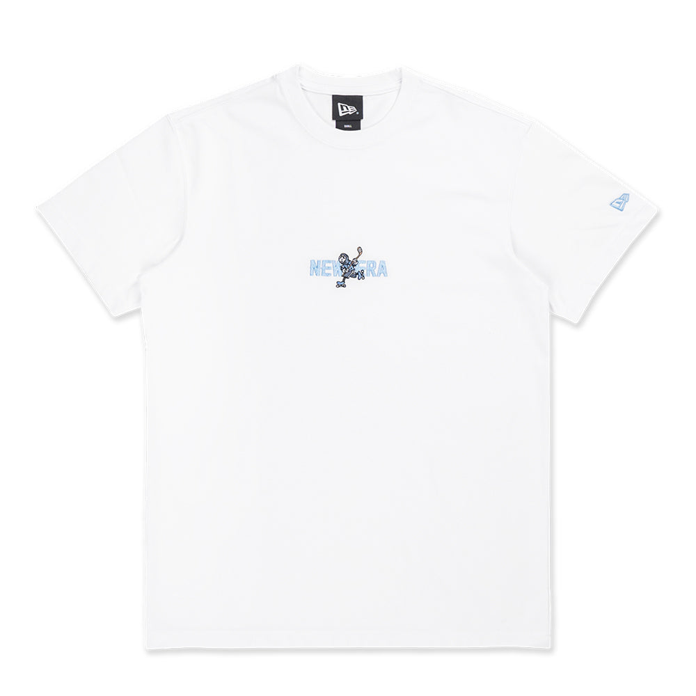 New Era Wordmark Street Dangle White COOLERA Short Sleeve T-Shirt