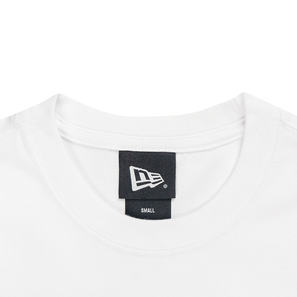 New Era Wordmark Street Dangle White COOLERA Short Sleeve T-Shirt
