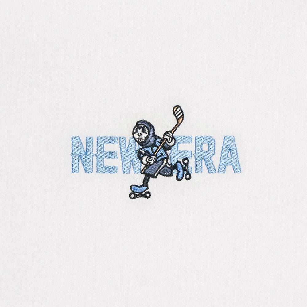 New Era Wordmark Street Dangle White COOLERA Short Sleeve T-Shirt