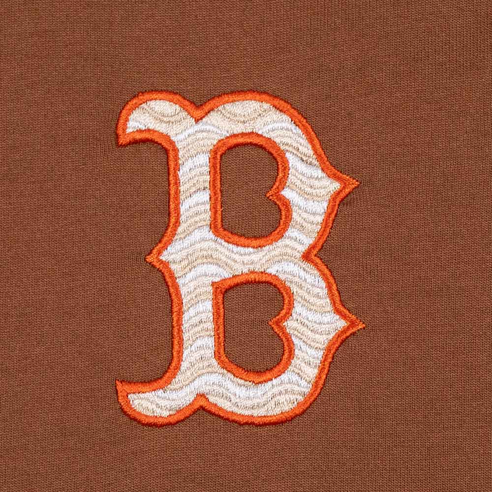 New Era Boston Red Sox MLB 5950 Pack Smoky Sizzle Toffee COOLERA Short Sleeve T-Shirt