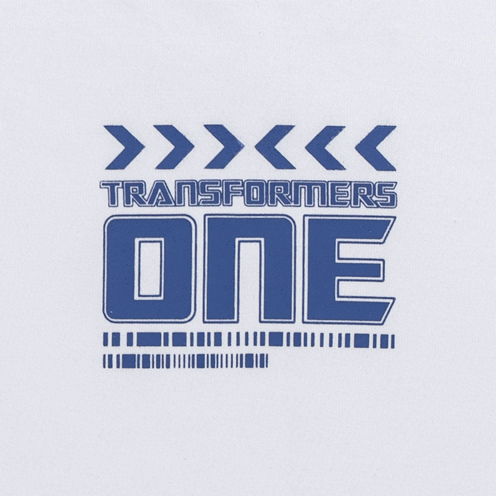 New Era x Transformers One Optimus Prime White Oversized COOLERA Short Sleeve T-Shirt