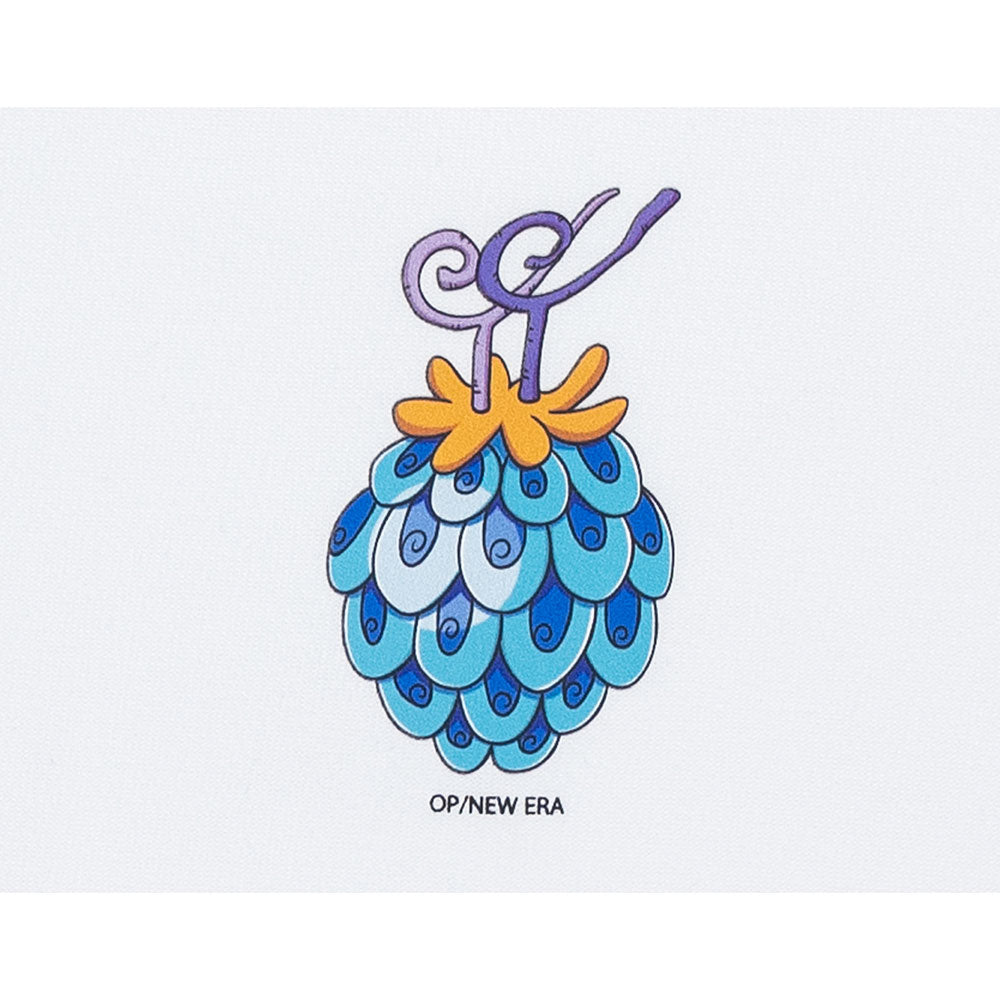 New Era x One Piece Gear 5 The Fish Fish Fruit White COOLERA Short Sleeve T-Shirt