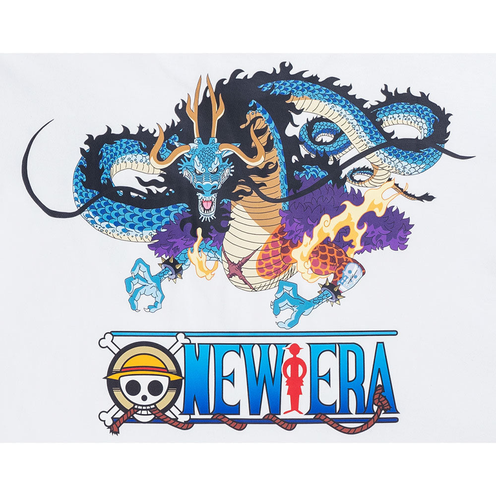 New Era x One Piece Gear 5 The Fish Fish Fruit White COOLERA Short Sleeve T-Shirt