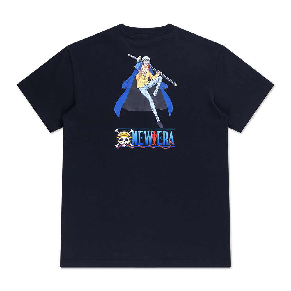 New Era x One Piece Gear 5 Law Black COOLERA Short Sleeve T-Shirt